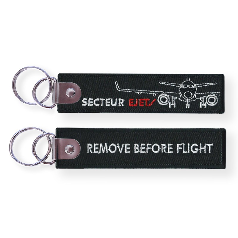 Porte-clés remove before flight secteur Ejet